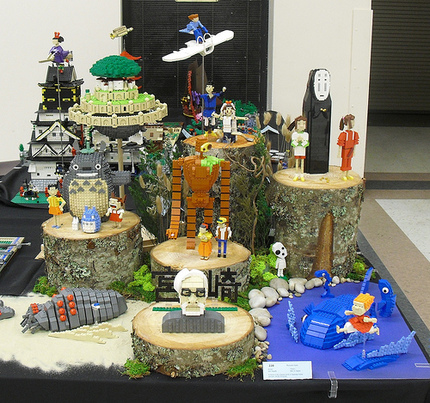 Amazing Lego Creations Of Hayao Miyazaki And Studio Ghibli Characters!